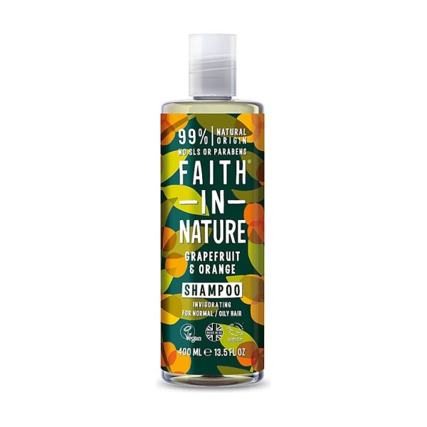 Faith in Nature Grapefruit & Orange Tazeleyici Saç Bakım Şampuanı 400 ml