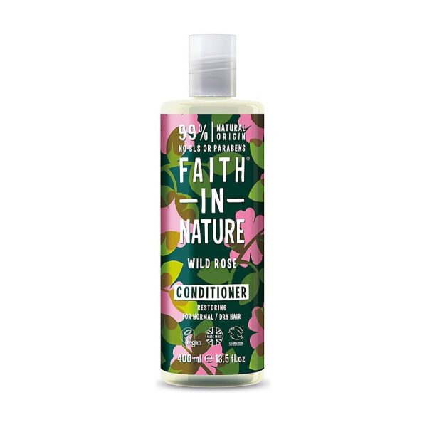 Faith in Nature Wild Rose Conditioner Onarıcı Saç Bakım Kremi 400 ml
