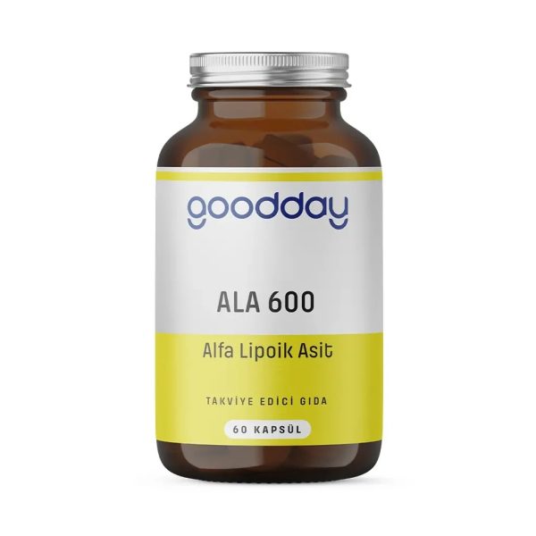 Goodday Alfa Lipoik Asit ALA600 60 Kapsül
