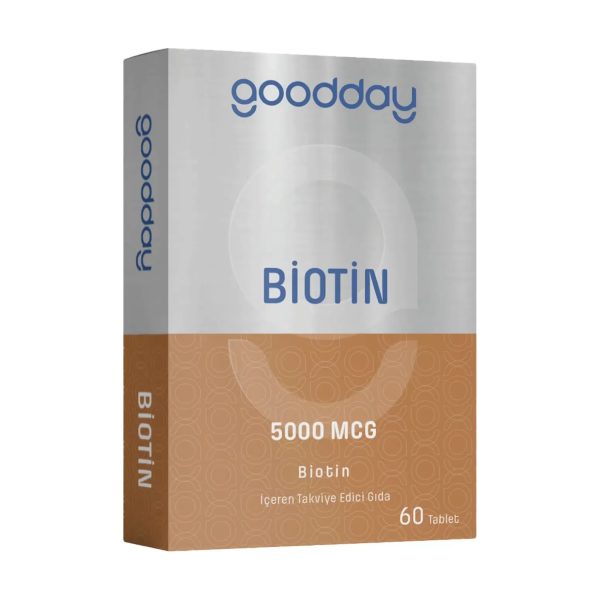 Goodday Biotin 5000 mcg 60 Tablet