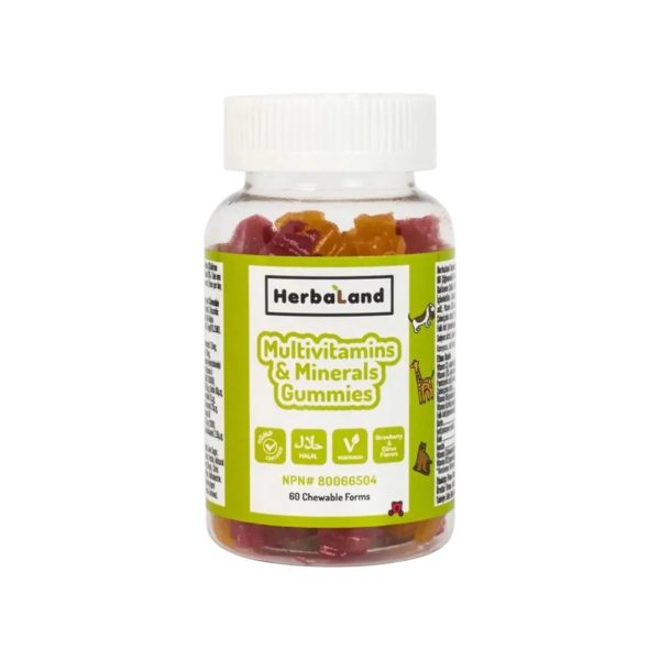 Herbaland Kids Multivitamin and Minerals 60 Adet