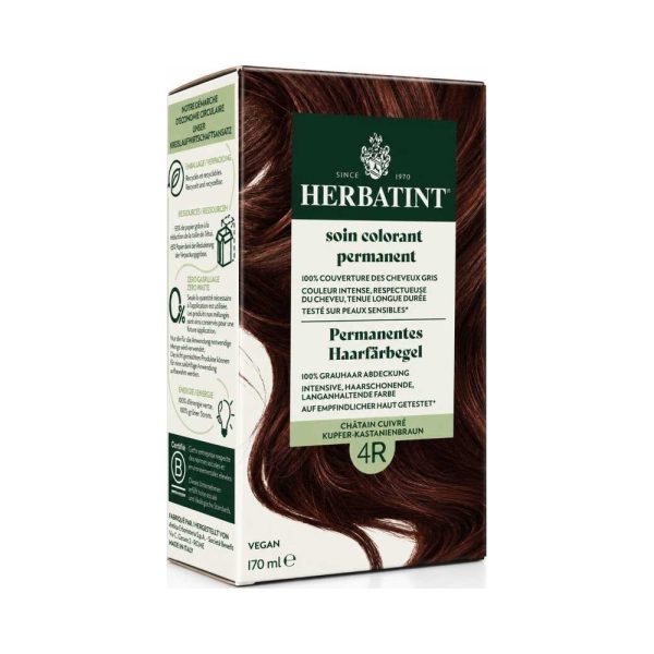 Herbatint Saç Boyası 4R Chatain Cuivre – Copper Chestnut 170 ml