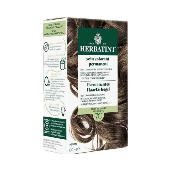 Herbatint Saç Boyası 7C Blond Cendre – Ash Blonde 170 ml