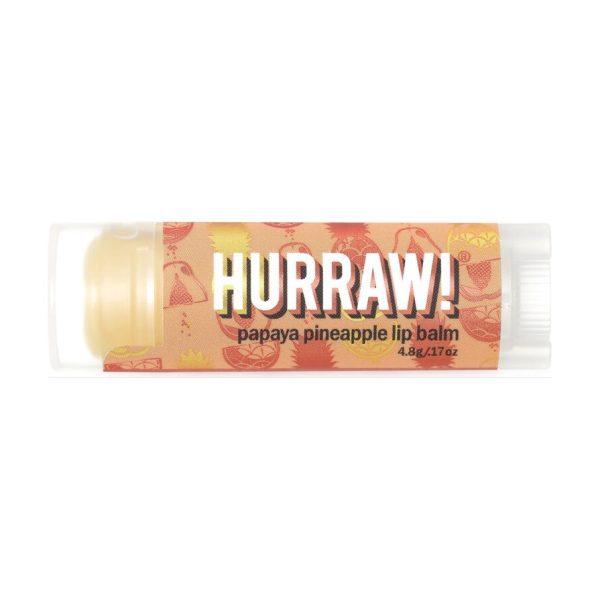 Hurraw Papaya Pineapple Lip Balm - Ananas 4.8 gr