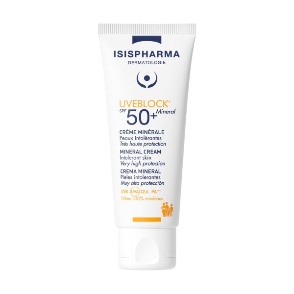 Isis Pharma Uveblock SPF50+ Mineral Cream 40 ml