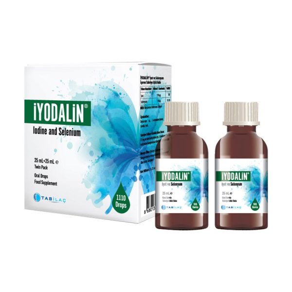 Iyodalin İyot ve Selenyum Damla 25 + 25 ml