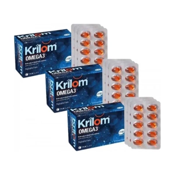 Krilom Omega-3 50 Yumuşak Kapsül - 3 Al 2 Öde