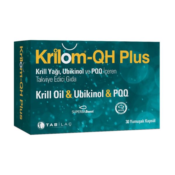 Krilom QH Plus 30 Yumuşak Kapsül