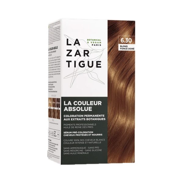 Lazartigue La Couleur Absolue Vegan Saç Boyası Blond Fonce Dore 6,30