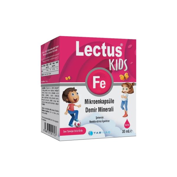 Lectus Kids Mikroenkapsule Demir 30 ml