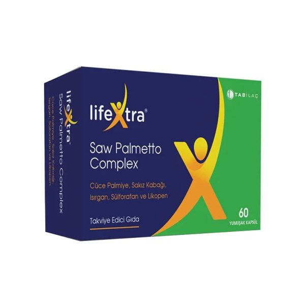 Lifextra Saw Palmetto Complex 60 Yumuşak Kapsül