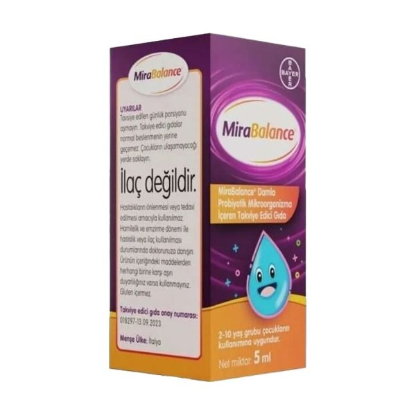 Mirabalance Probiyotik Damla 5 ml