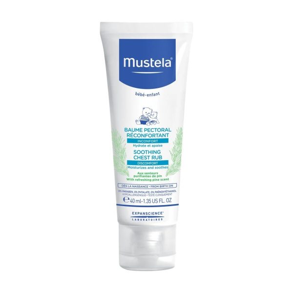 Mustela Soothing Comfort Chest Rub Rahatlatıcı Göğüs Balsamı 40 ml