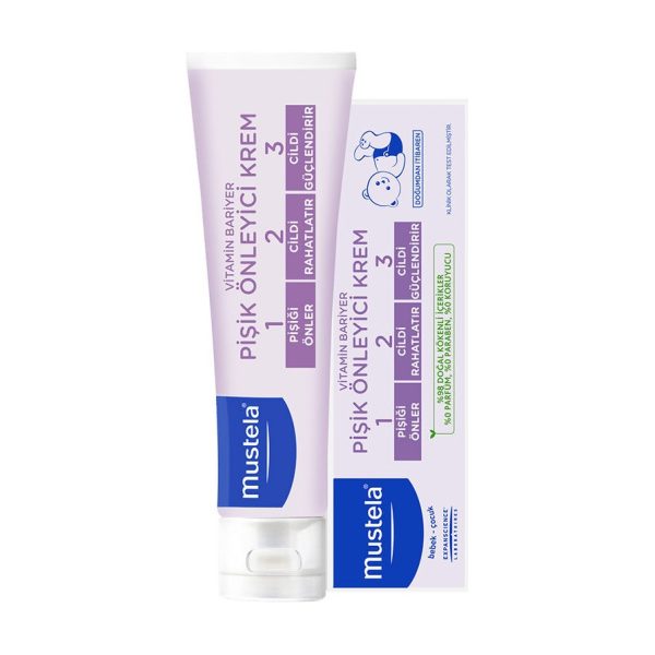 Mustela Vitamin Barrier 1.2.3 Pişik Kremi 50 ml
