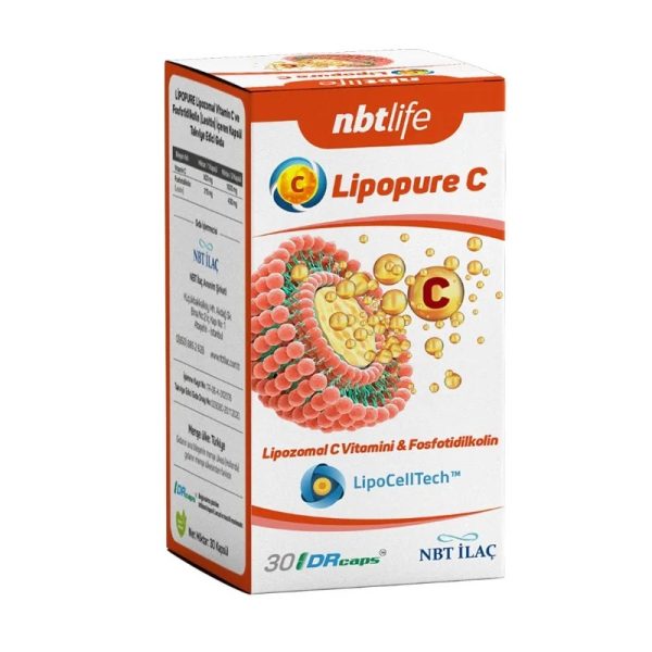 NBT Life Lipopure C Vitamini 30 Kapsül