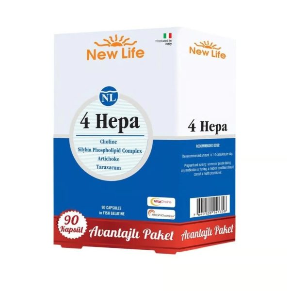 New Life 4 Hepa 90 Softgel Kapsül