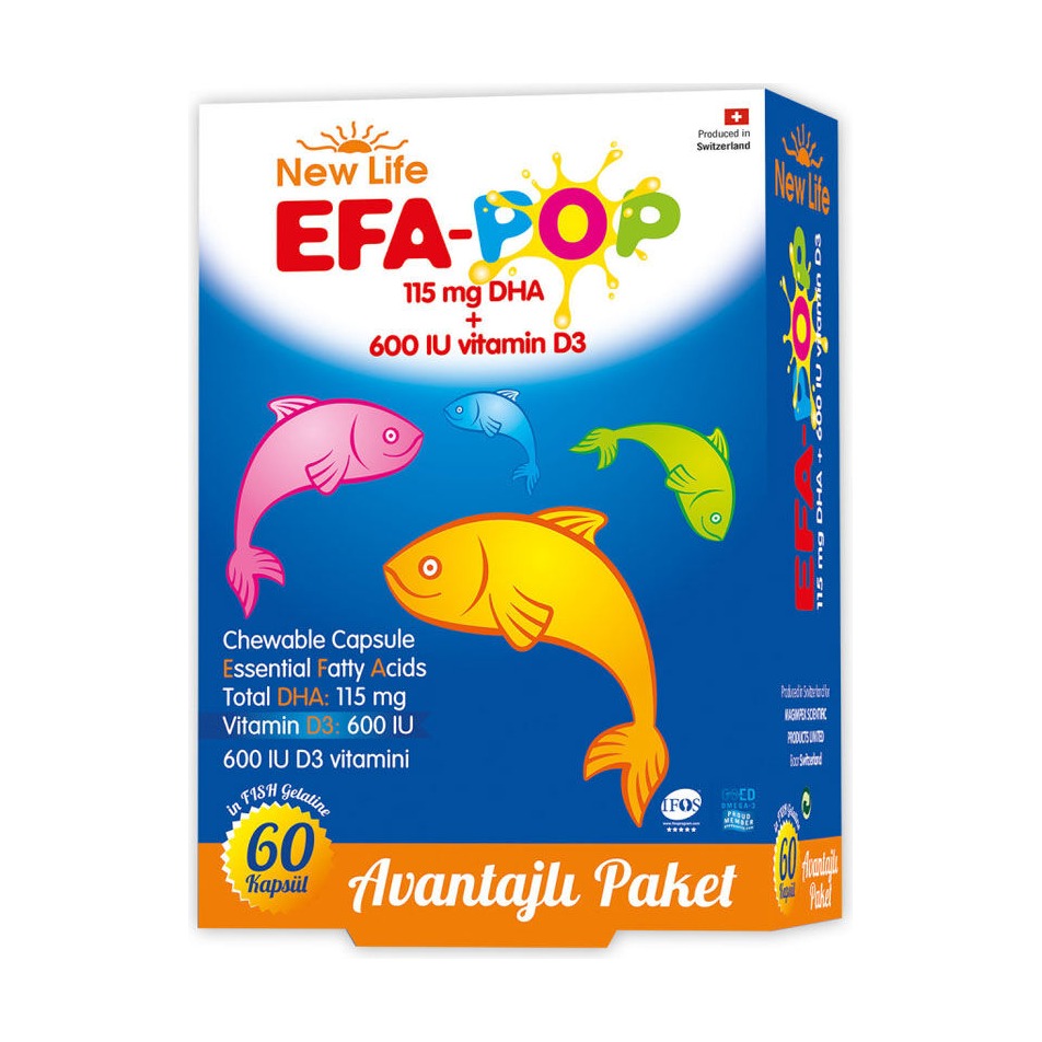 New Life EFA-Pop 60 Kapsül