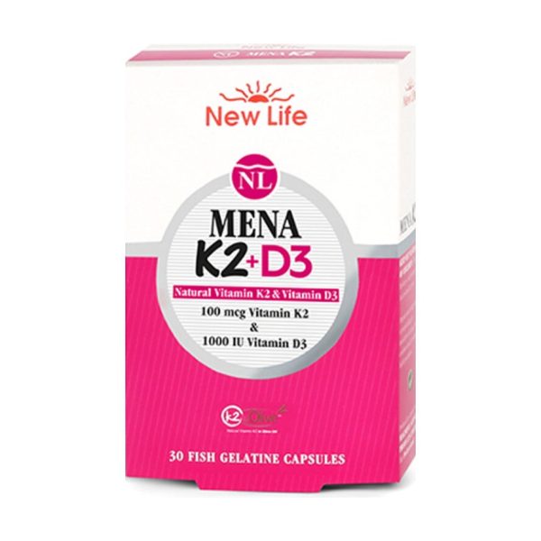 New Life Mena K2+D3 30 Kapsül