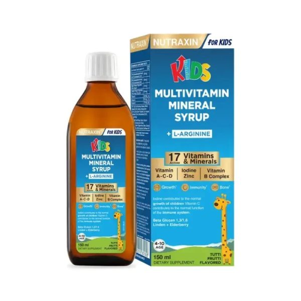 Nutraxin Kids Multivitamin Mineral Şurup 150 ml