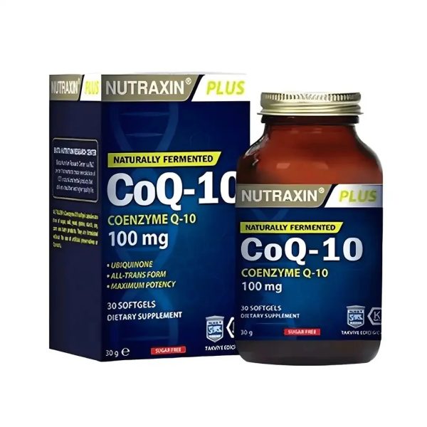 Nutraxin Koenzim-10 CoQ-10 30 Yumuşak Kapsül