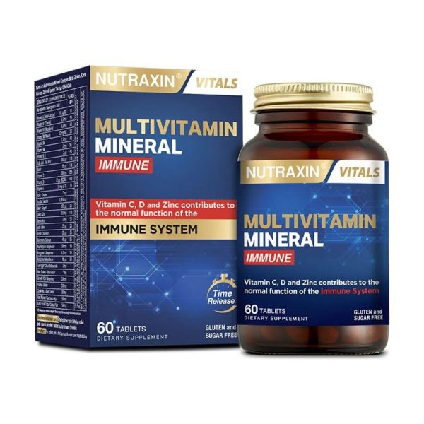 Nutraxin Multivitamin Mineral Immune 60 Tablet