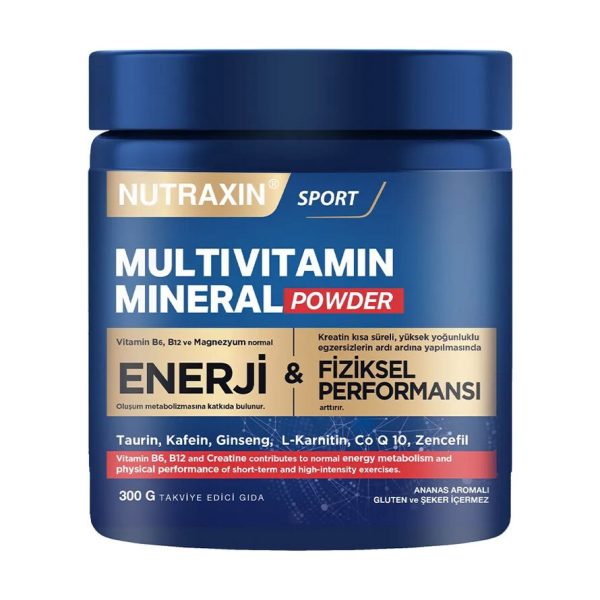 Nutraxin Multivitamin Mineral Powder 300 Gr