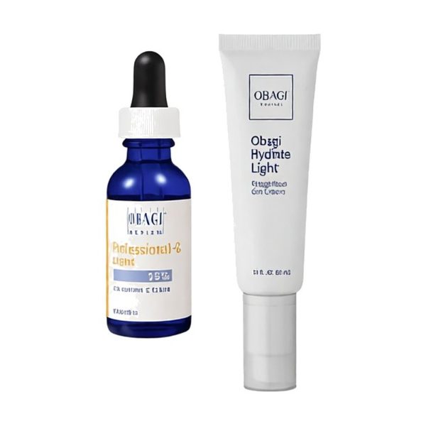 OBAGI DUO: BRIGHTEN + HYDRATE Professional-C® Serum 15% & Hydrate Light® Weightless Gel Cream