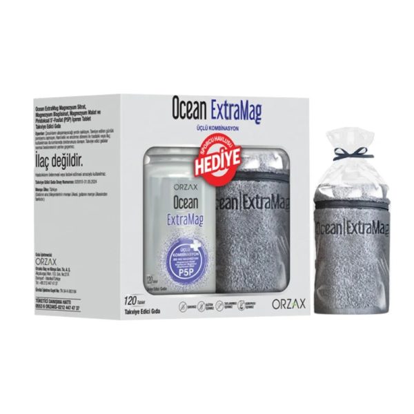 Ocean Extramag 120 Tablet + Sporcu Havlu Hediyeli