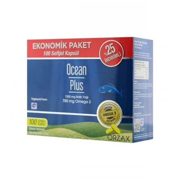 Ocean Plus 100 Softjel Kapsül İndirimli