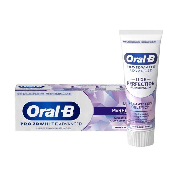 Oral-B Pro 3D White Advanced Luxe Perfection Diş Macunu 75 ml