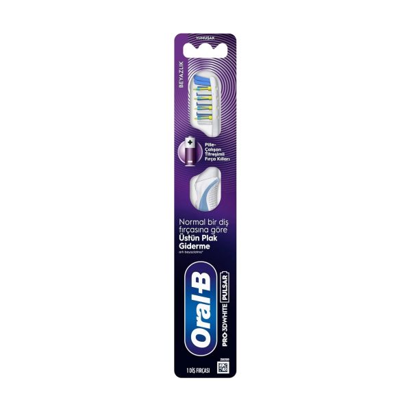 Oral-B Pro-3Dw Pulsar Beyazlık Diş Fırçası Yumuşak