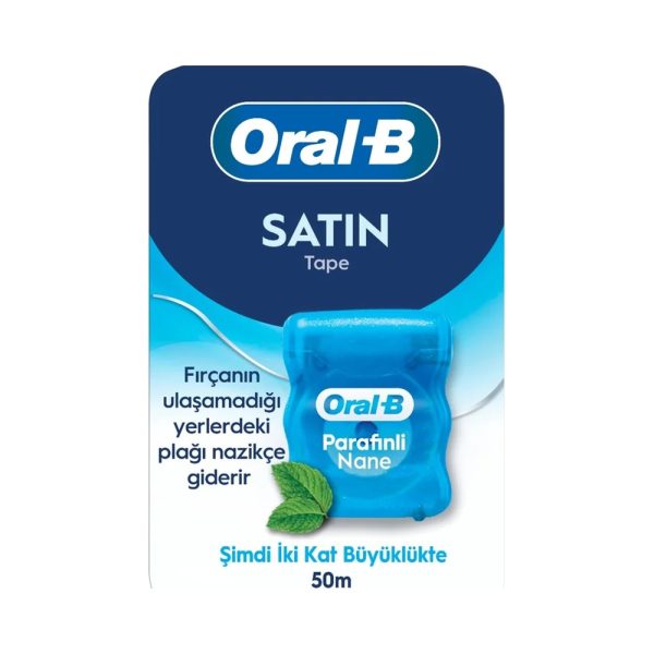 Oral-B Satin Tape Nane Aromalı Diş İpi 50 m