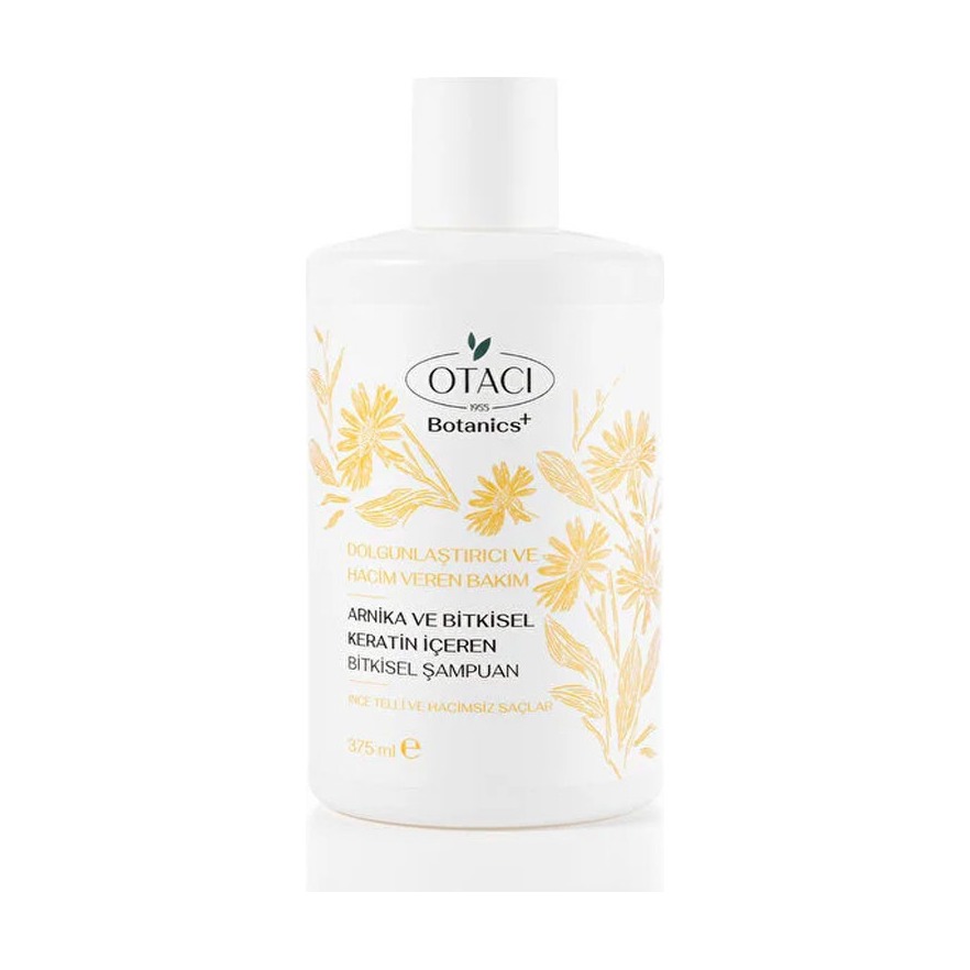 Otacı Arnika ve Bitkisel Keratin İçeren Bitkisel Şampuan 375 ml