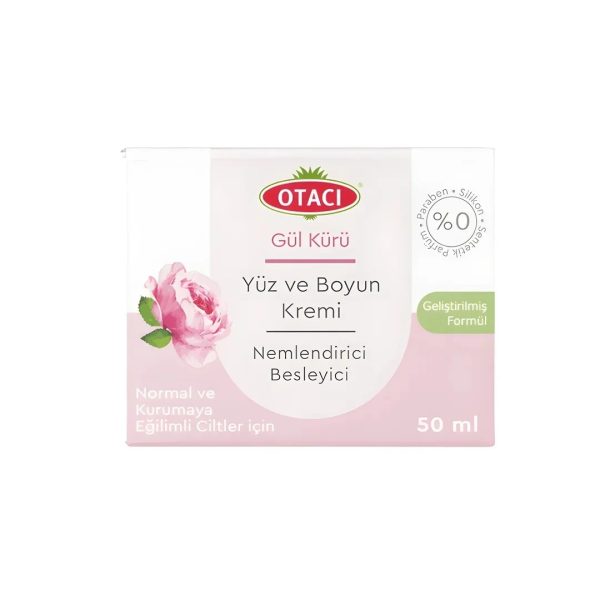 Otacı Gül Kürü Yüz ve Boyun Kremi 50 ml