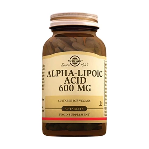 Solgar Alpha Lipoic Acid 600 mg 50 Tablet
