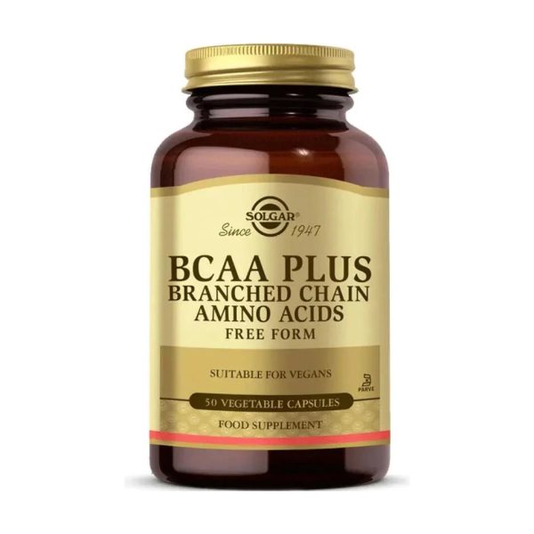 Solgar BCAA Plus 50 Vegetable Capsules