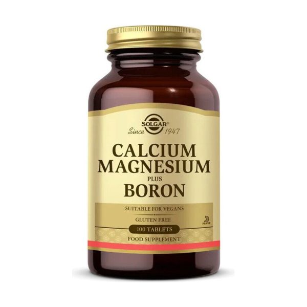 Solgar Calcium Magnesium Plus Boron 100 Tablet