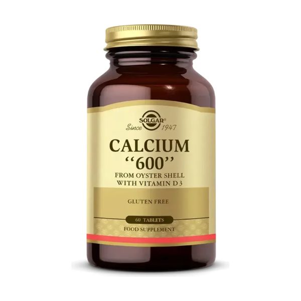 Solgar Calcium Oyster Shell 600 mg 60 Tablet