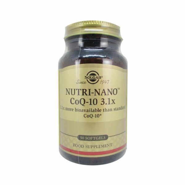 Solgar Nutri-Nano CoQ-10 50 Kapsül - Eski Ambalaj