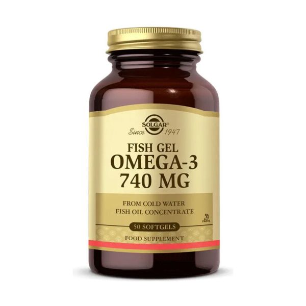 Solgar Omega-3 740 Mg Fish Gel 50 Yumuşak Jelatinli Kapsül