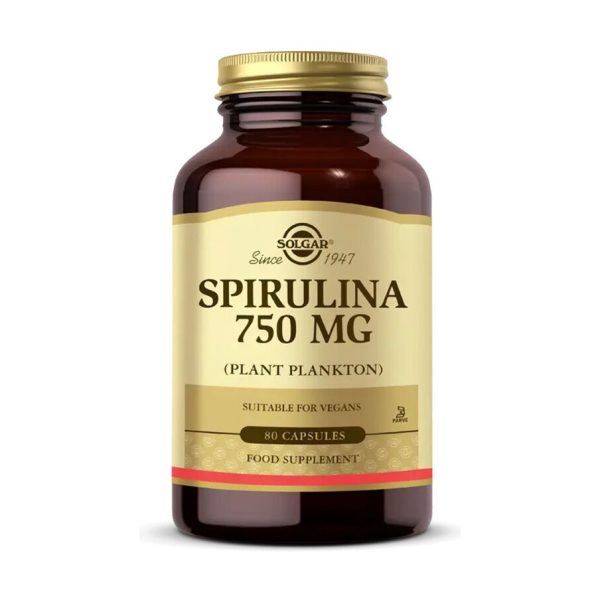 Solgar Spirulina 750 Mg 80 Kapsül