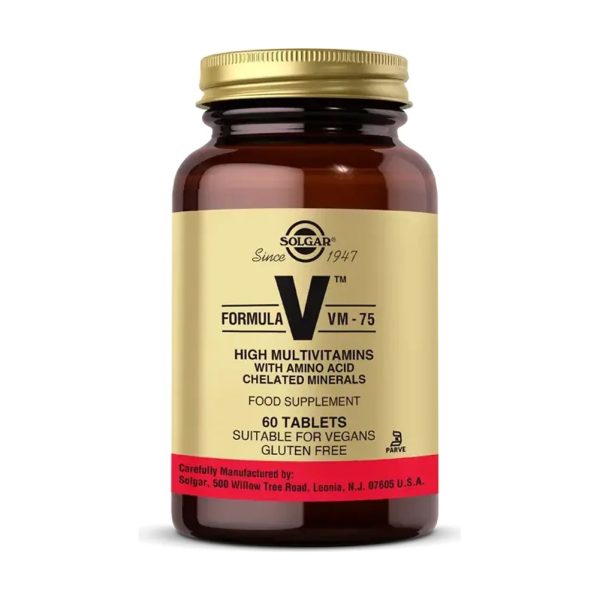 Solgar VM 75 Multivitamin 60 Tablet