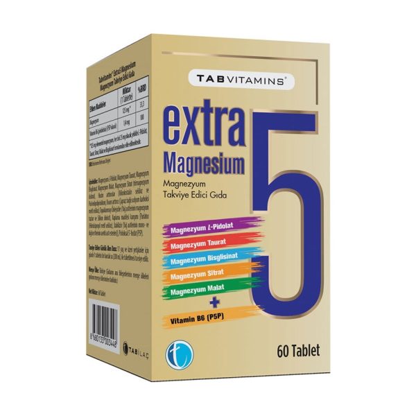 TAB Vitamins Extra Magnesium 60 Tablet