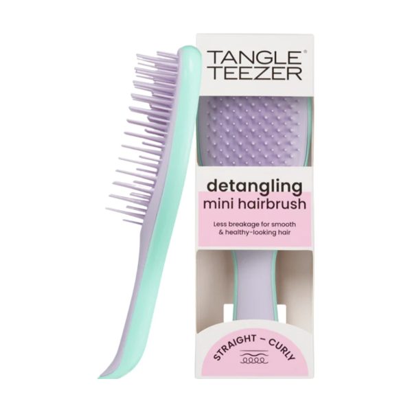 Tangle Teezer The Ultimate Detangler Mint ve Lilac Eletriklenme Önleyici Mini Boy Tarak - Düz ve Kıvırcık Saçlar