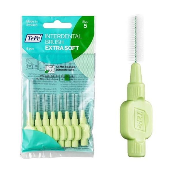 Tepe İnterdental Brush Extra Soft Yeşil 0,8 - 6'lı