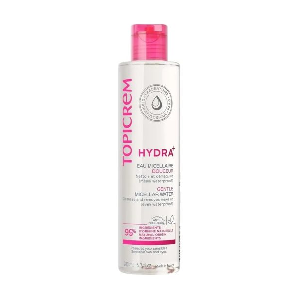 Topicrem Gentle Cleansing Water Face & Eyes 200 ml