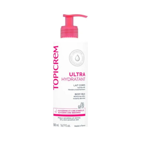 Topicrem Ultra Moisturizing Body Milk 500 ml
