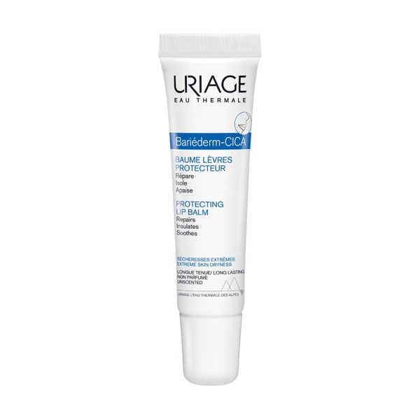Uriage Bariederm Cica Lips Reparing Balm Kuru Dudaklar için Onarıcı Dudak Bakım Kremi 15 ml