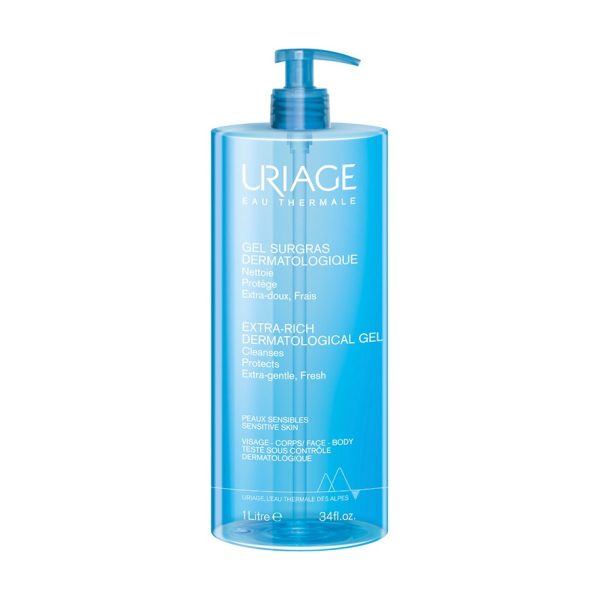 Uriage Gel Surgras Dermatologique Fp 1 lt