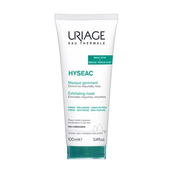 Uriage Hyseac Exfoliating Mask Karma ve Yağlı Ciltlere Özel Peeling Etkili 100 ml